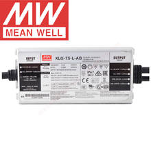 Mean Well XLG-75-L-AB IP67 Metal Case Street/Skyscraper lighting meanwell 3 in 1 dimming 75W Constant Power Mode LED Driver 2024 - buy cheap