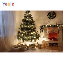 Рождественская елка носок светильник украшение для дома фон для фотосъемки пользовательский фон для фотостудии 2024 - купить недорого