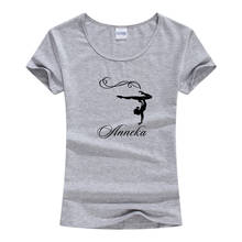 Летняя модная женская одежда футболка с принтом женский топ с коротким рукавом женские Топы Одежда гимнастическая футболка большой размер 2024 - купить недорого