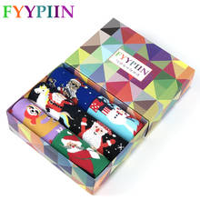 Men's Socks New Year Gift Christmas Socks Gift Box Set High Quality Men's Gift Socks 2024 - buy cheap