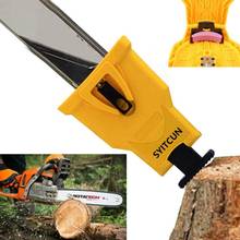 Chainsaw Teeth Sharpener Portable Sharpen Chain Saw Bar-Mount Fast Grinding Sharpening Chainsaw Chain Woodworking Tools 2024 - buy cheap