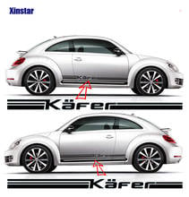 2pcs/lot car side body sticker For Volkswagen Beetle kafer 2024 - buy cheap