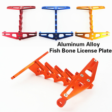 Motorcycle Parts New License Frame High Quality MSX125 Sterering Light Aluminium Alloy Registration Plate Holder Easy Install 2024 - buy cheap