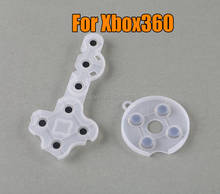 5sets/lot transparent Controller Conductive Adhesive conductive rubber D-Pad For XBOX360 xbox 360 wireless controller 2024 - buy cheap