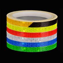 1cmx5m Reflective Sticker Car Exterior Accessories Adhesive Protector Safety Warning Auto Motorcycle Bike Body Reflector Tape 2024 - buy cheap