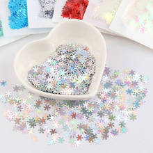 Lantejoulas de lantejoulas para flocos de nece, lantejoulas ultrafinas para arte de unha com glitter e lantejoulas de 5mm 10mm para artesanato, acessórios para festa diy 2024 - compre barato