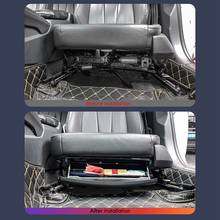 Seat Drawer Seat Storage Box Glove Box for  A4 A6 Q5 Q3 A4L Q5 for Passat CC B7 Tiguan 2024 - buy cheap