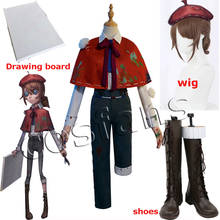 Anime Identity V Cosplay Costumes Painter Edgar Valden New Survival Game Suit Uniform Cosplay Costume Halloween Outfit Wig Shoes 2024 - buy cheap