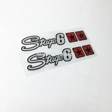 1pair Car Styling Motorcycle Bike Car Sticker Decals Reflective for Germany Stage 6 2024 - buy cheap