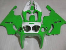 Motorcycle Fairing kit for KAWASAKI Ninja ZX7R 96 97 98 00 02 03 ZX7R 1996 2003 ABS Green white Fairings set + gifts KF03 2024 - buy cheap