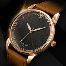 Top Brand Yazole Watch Men Fashion Business Watches Leather Band Quartz Wristwatches 353 Relogio Masculino Reloj Hombre 2021 2024 - buy cheap