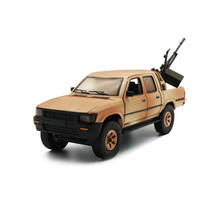 Hilux-picape modelo jkm 1/32, brinquedo infantil de metal fundido, com som de luz 2024 - compre barato