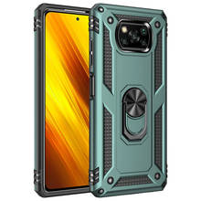 Ring Stand Shockproof Rugged Fundas Cover for Xiaomi PocoX3 Poco X3 NFC Pro X3NFC X3pro 6.67 Case Coque TPU Bumper Shell Housing 2024 - buy cheap