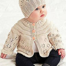 Suéter infantil de malha, sólido, tricotado, feito à mão, para meninos, meninas, recém-nascidos 2024 - compre barato