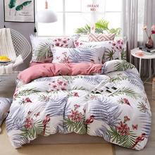 Flower bird Bedding Set Plant Duvet cover Quilt Cover Single Queen King Size Creative Bedclothes 3PCS home textiles 2024 - buy cheap