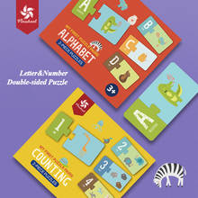 Двусторонняя головоломка Pinwheel Letter & Numbe, познавательная головоломка для обучения мозгу, обучающее пособие, Детские Игрушки для раннего развития, подарки 2024 - купить недорого