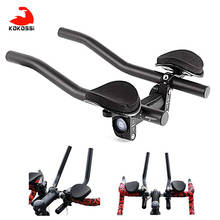 KoKossi New Rest TT Handlebar Aero Bars for Triathlon Time Trial Tri Cycling Bike Rest Handlebar for Long Distance Riding 2024 - buy cheap