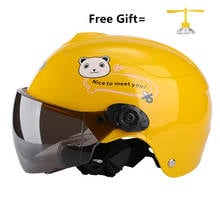 Moto Cross Enfant Children's Helmet Kids Open Face Helmet Motorcycle Motorcycles Children Pegatina Casco Abatible Helmets Child 2024 - buy cheap