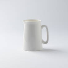 Jarra de espuma de crema para cocina, jarra de cerámica para espumar leche, café artesanal Barista, café Latte, taza de leche 2024 - compra barato