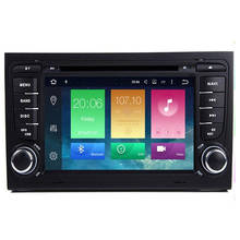 GPS Rádio leitor de DVD para carros de 4GB 2 DIN Android 10, navegação multimídia para Audi A4 B8 S4 B6 B7 RS4 8E 8H B9Seat Exeo 2002-2008 2024 - compre barato