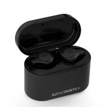 KZ-auriculares inalámbricos S2 con Bluetooth 5,0, dispositivo de audio híbrido, + 1DD 1BA, AAC, Control táctil, cancelación de ruido, deportivo 2024 - compra barato