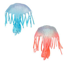 2 pcs/set Simulation Jellyfish Figure Collectible Toys Sea Animal Action Figures Kids Animal Cognitive Toys 2024 - buy cheap