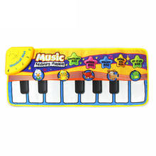 Play Mat Piano Early Learning Educational Toys Large Baby Musical Carpet Keyboard Playmat Music for Children Kids Puzzle Gifts 2024 - buy cheap