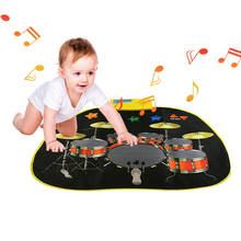 Jocasta-bateria de jazz para bebês, 70.5x65cm, instrumentos musicais, tapetes, toque, música, jogos infantis, brinquedos educativos para crianças 2024 - compre barato