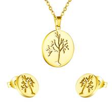 Luxukisskids-colar dourado com corte redondo, para presente de aniversário, joias da moda, cor dourada 2024 - compre barato