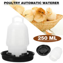 1Pc Plastic Poultry Automatic Waterer Chicken Waterer Chicken Quail Poultry Bird Pheasant Feed Drink Water Tool Automatic Feeder 2024 - buy cheap