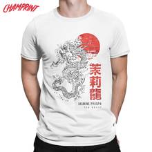 Jasmine Dragon Tea House Avatar The Last Airbender Men T Shirt Funny Tees Short Sleeve T-Shirts Pure Cotton Party Clothes 2024 - buy cheap