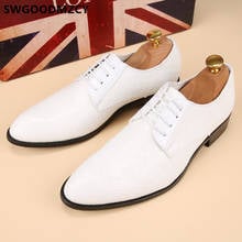 Wedding Shoes Men Classic Leather Dress Oxford Shoes For Men Italian Brand Official Shoes For Men Coiffeur Evening Dress Ayakkab 2024 - buy cheap