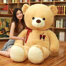 Teddy bear plush pillow Big soft anime beat plush toy With Zipper Only Cover No Filling kids gift for Christmas 2024 - buy cheap