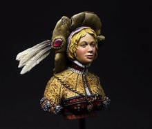 Resin Figure 1/10  ancient woman warrior bust   Model Unassambled Unpainted  Figure Building Kit 2024 - buy cheap