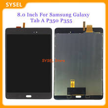 Pantalla LCD de 8,0 pulgadas para Samsung Galaxy Tab A, P350, P355, SM-P355 LCD, montaje de cristal digitalizador con pantalla táctil, herramientas gratuitas 2024 - compra barato