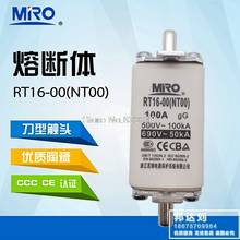 MRO-Mingrong RT16-00 NT00, 10A, 16A, 20A, 32A, 50A, 63A, 80A, 100A, 125A, 160A, ntoo RT20, RT36-10PCS/lote 2024 - compra barato