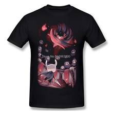 Camiseta de los juegos de acción de Hollow Knight para hombre, Camisa de algodón de The Knight faced Master Grimm, ropa de calle Harajuku, novedad 2024 - compra barato