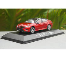 1/43 для Toyota Camry 2018 Sport 8 поколение литая модель автомобиля подарок для детей Коллекция игрушек белый/красный металл, пластик 2024 - купить недорого