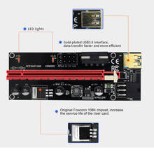 TISHRIC-Tarjeta elevadora de 50 piezas 3 en 1 009S, Cable de extensión de gráficos PCI-E, extensor PCI Express 1X a 16X para minería GPU 2024 - compra barato