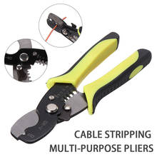 1pc Automatic Cable Wire Stripper Manual Crimping Tool 14 12 10 8 Multi-function Hand Pliers Cutter Adjustable Home Repair Tools 2024 - buy cheap