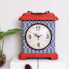 Wooden Table Clock Vintage Home Decoration Bar Coffee Shop Desktop Clock My Favorite Clocks 2024 - buy cheap