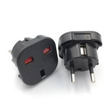 1pc Universal UK to EU Adapter Converter Safety Shutter AC Wall Charger EU Travel Adapter EU Power Adapter British Plug Scoket 2024 - buy cheap