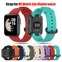 Correa de silicona para reloj inteligente Xiaomi Mi Lite, pulsera deportiva de repuesto, accesorios para Redmi Watch 2024 - compra barato