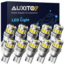 AUXITO 10PCS T10 W5W LED CAR CANBUS BULBS FOR Interior Dome Map Lights Width Light Clearance 192 158 168 2825 Parking Bulb 2024 - buy cheap