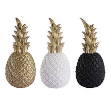 Nordic Style Resin Fruit Shape Pineapple Crafts Artificial Plant Home Living Room Wine Cabinet Decor Modern Desktop Decoration 2024 - buy cheap