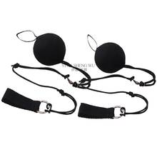 Bolas de cadena Poi ajustables para danza del vientre, accesorios de actuación, velo de seda, negro, 1 ud./1 par 2024 - compra barato