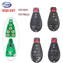 Aftermarket Remote Key Fob 433MHz PCF7961A Chip for Dodge RAM 1500 2500 3500 4500 2013-2018 With Remote Start FCC#: GQ4-53T 2024 - buy cheap