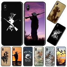 Funda de teléfono retro para hombre, protector de alta calidad con diseño de animales de caza y pesca, para Xiaomi Redmi note 7, 8, 9 t, k30, max3, 9 s, 10 pro lite 2024 - compra barato