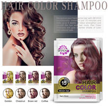 Sevich 25ml Hair Color Shampoo Only 15 Mins Hair Dye Shampoo For Woman Short period Hair Color Dye 2024 - buy cheap