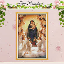 The Virgin Mary and Her Son (9) Counted Cross Stitch 11CT 14CT Cross Stitch Sets Chinese Cross-stitch Kits Embroidery Needlework 2024 - buy cheap